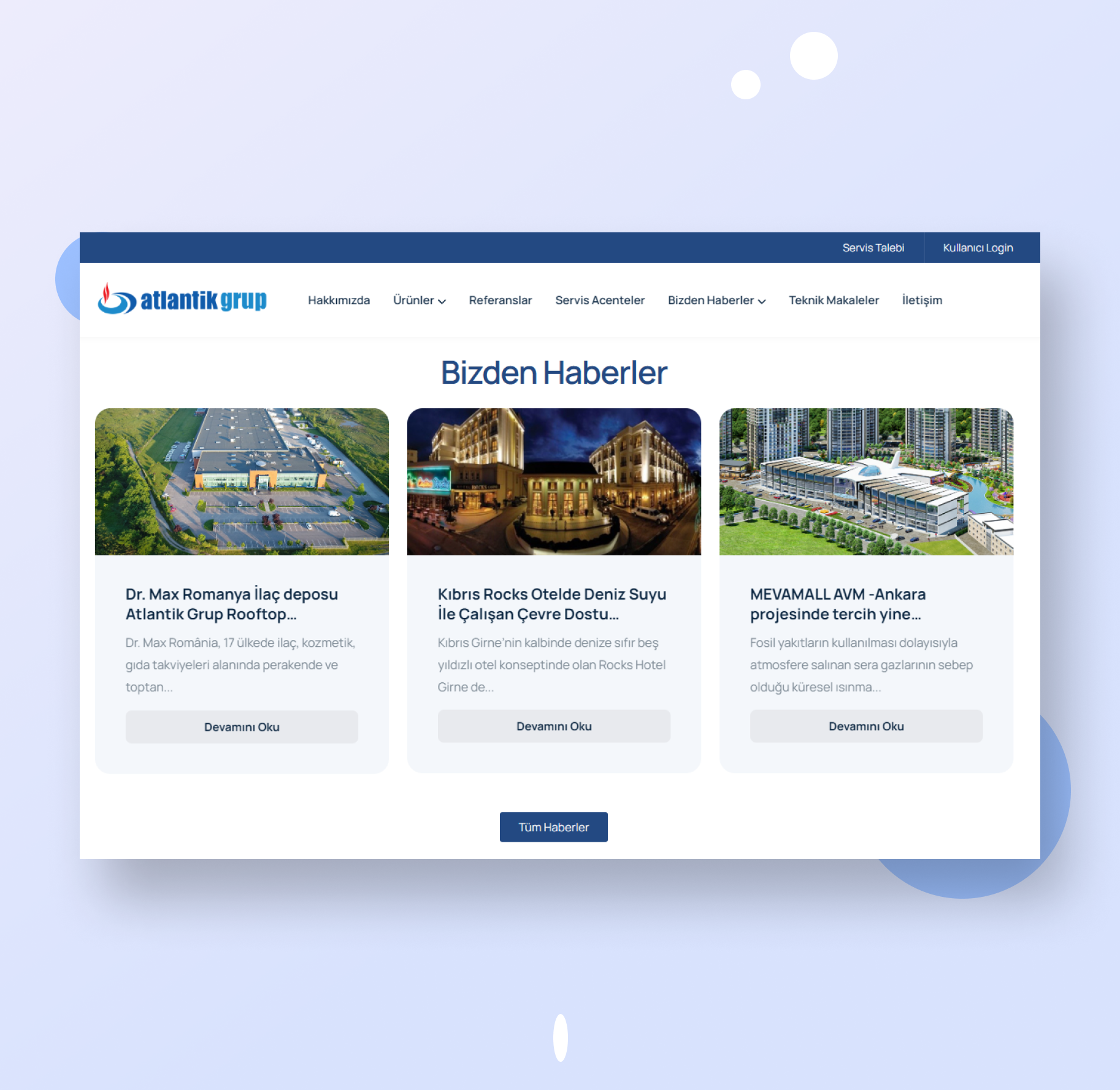 atlantik grup bizden haberler